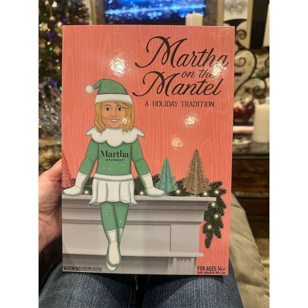 Martha Stewart Christmas Doll Martha on the Mantel Holiday Tradition